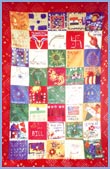 Kids Quilt for President Bill Clinton