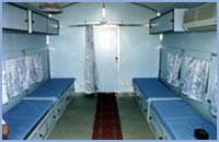 Recovery Room for the patients